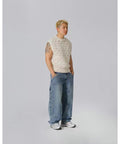 Big Knit Sleeveless Vest by CRUX