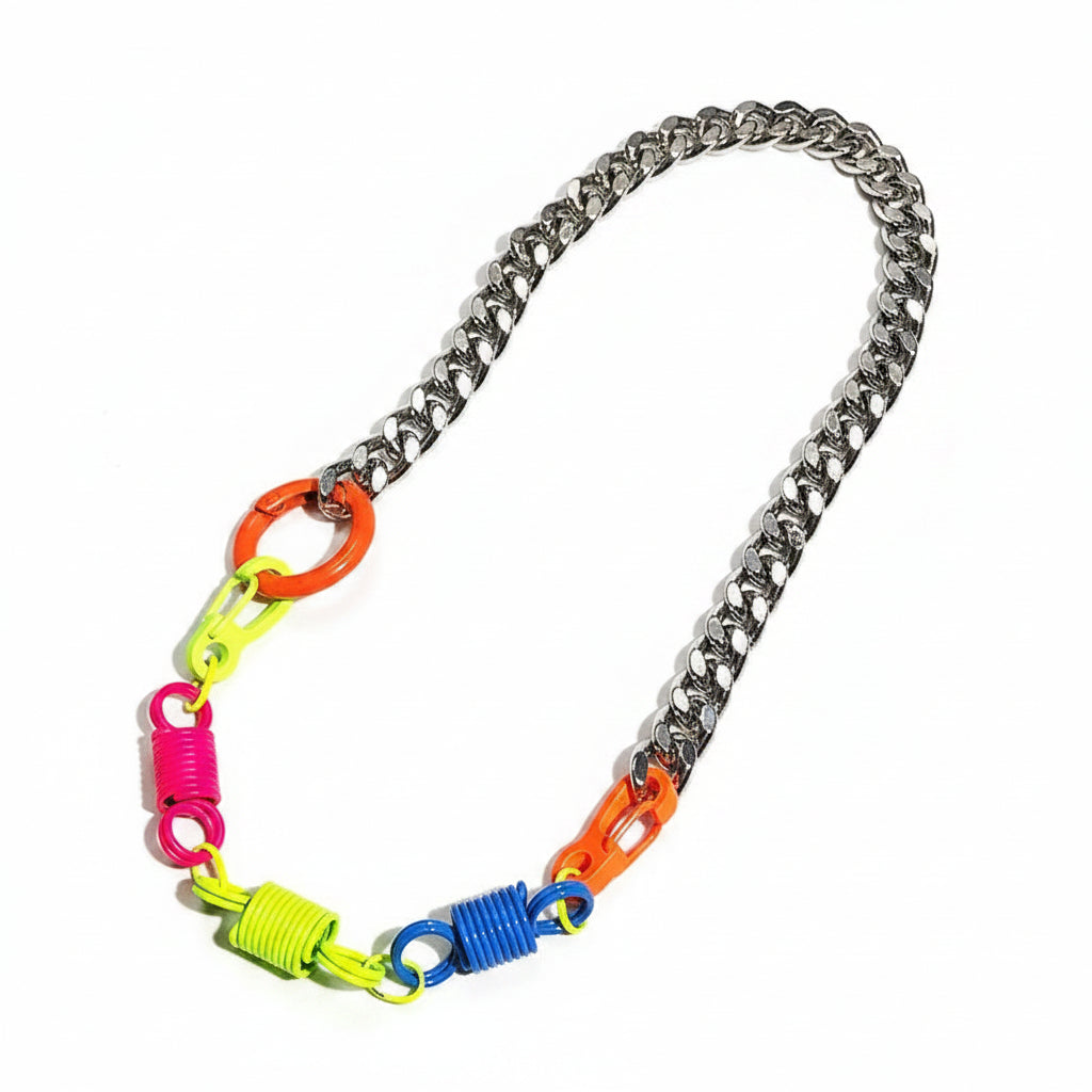 Steel Spring Neckpiece by CRUX