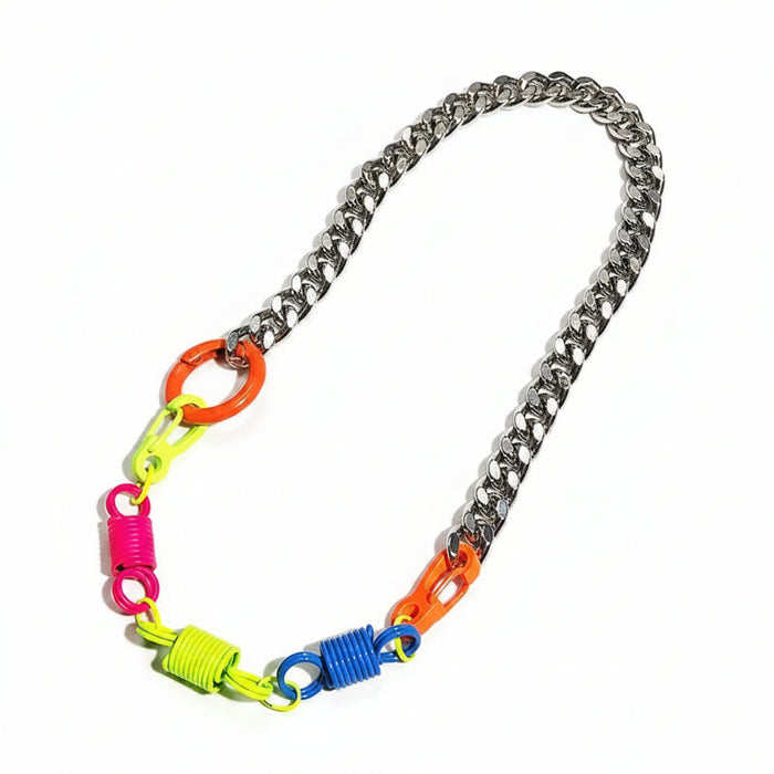 Steel Spring Neckpiece by CRUX
