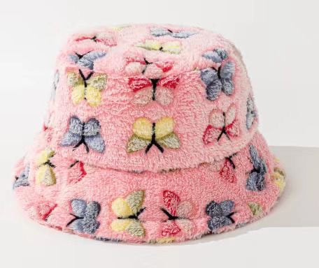 Butterfly Fur Hat by CRUX
