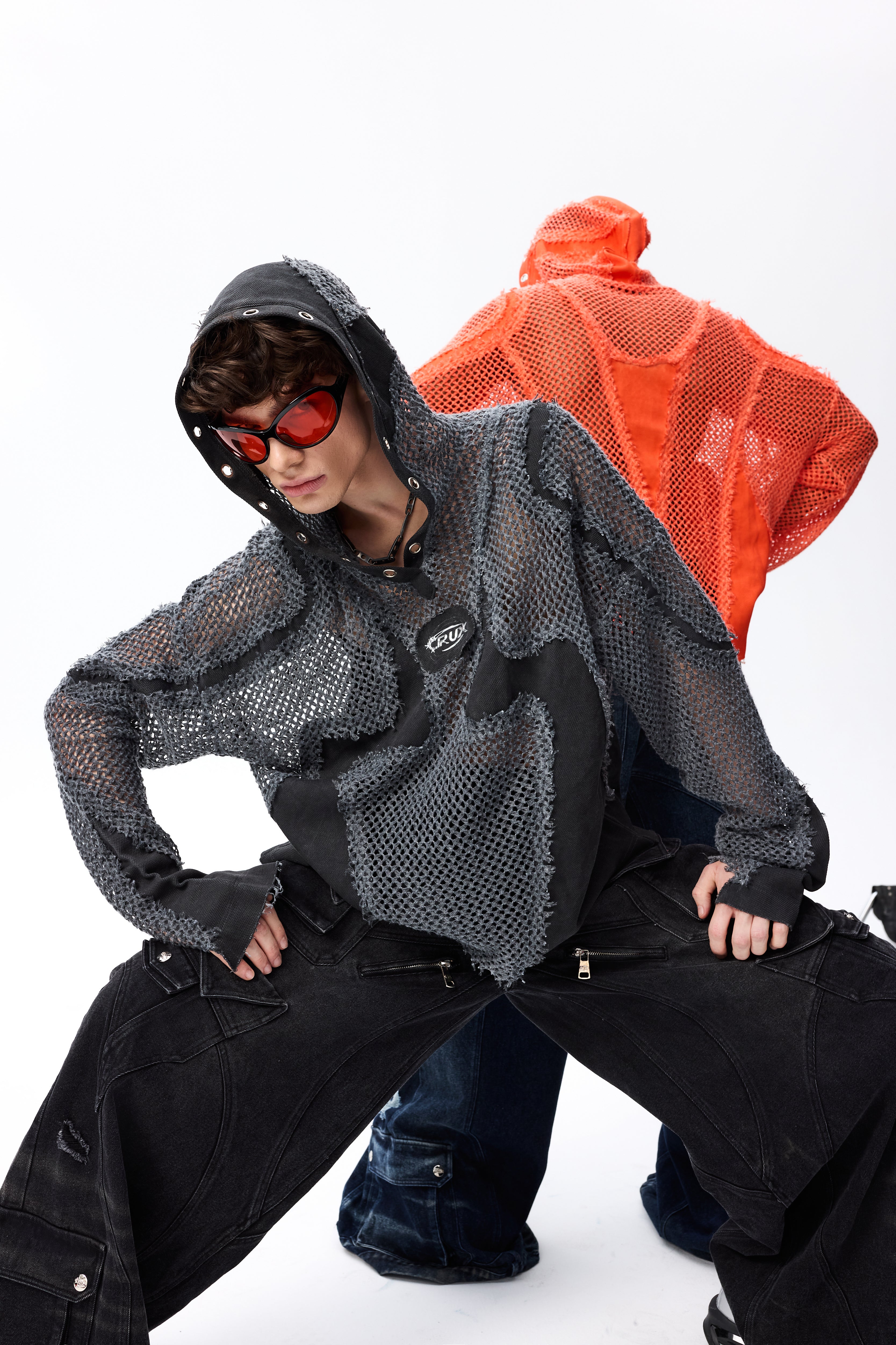 Thorn Net Hoodie by CRUX CUSTOM