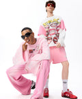 Dept Pink Tee by CRUX CUSTOM