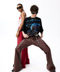 Oz Croc Leather Pant by CRUX CUSTOM