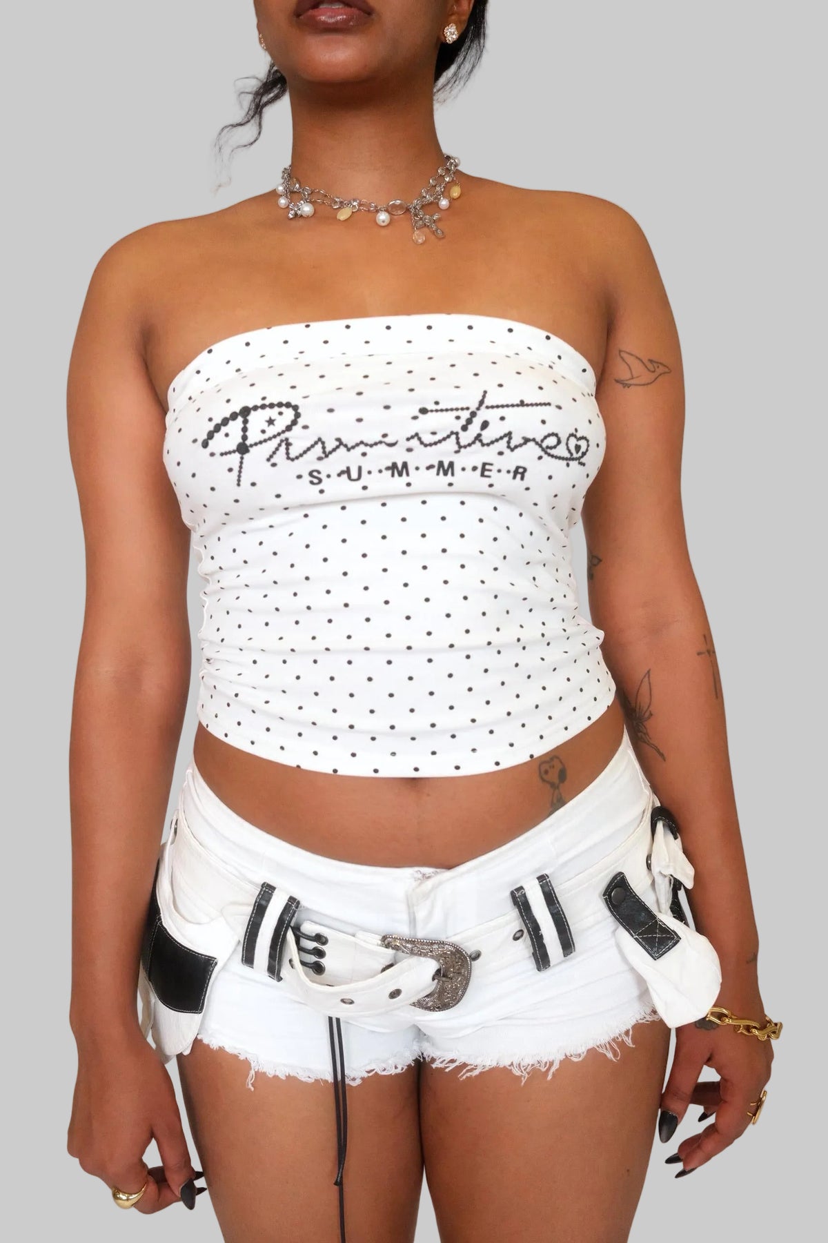 Dotty Sleeveless Top by ENO