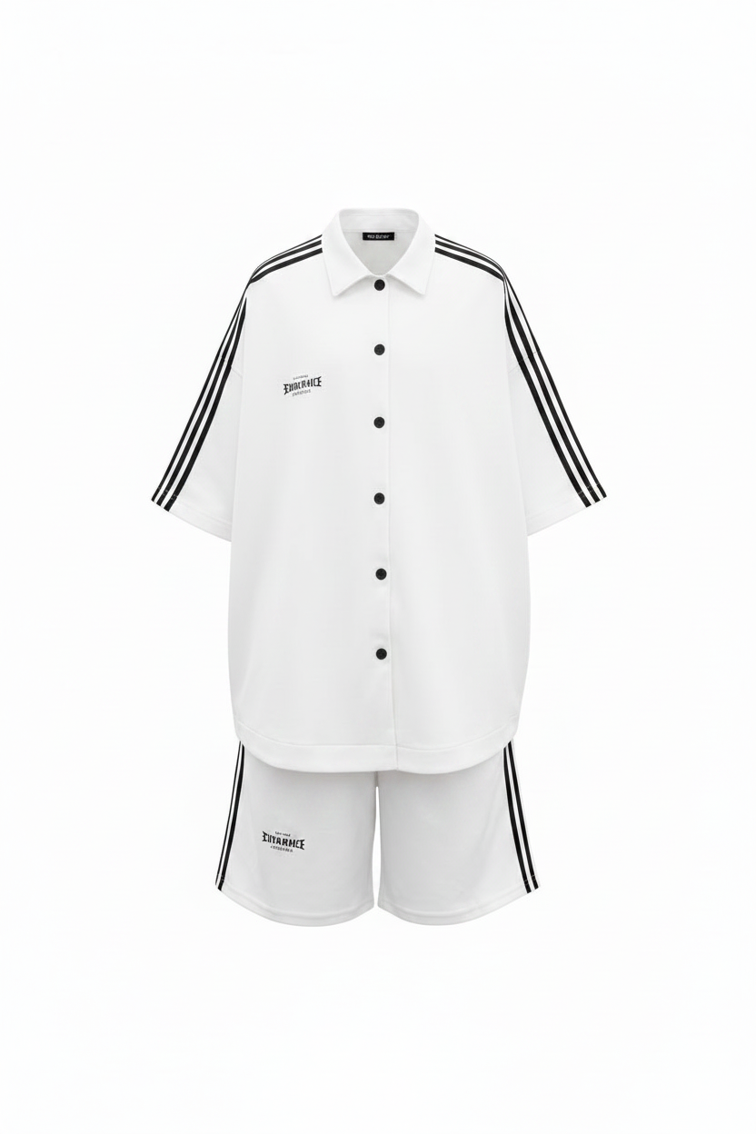 Kava Co-ord (3 colors) — shirt in pink | CRUX