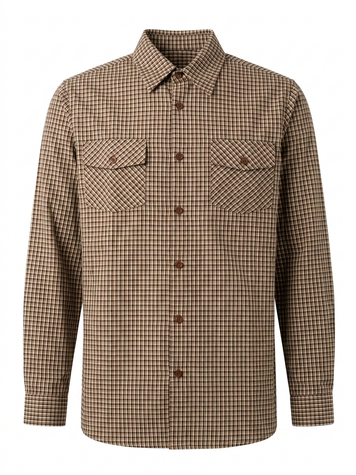 Doha Plaid Longsleeve Shirt by CRUX