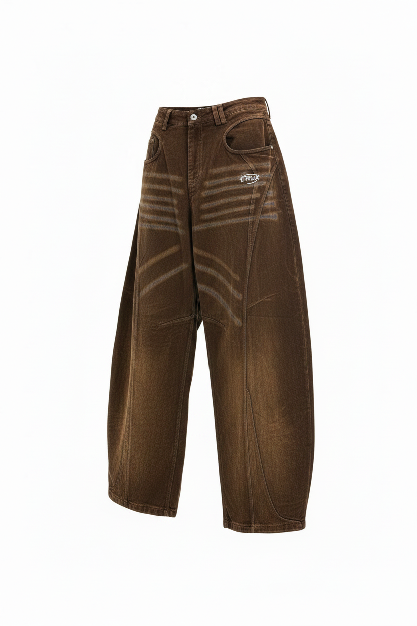 Wad Denim Pant (CORD SET)-thumbmail-3