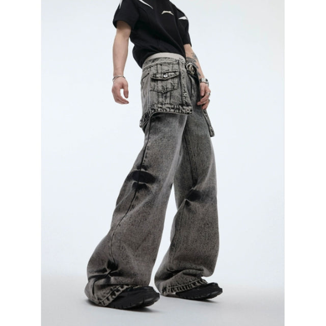 Flapsky Denim Pant