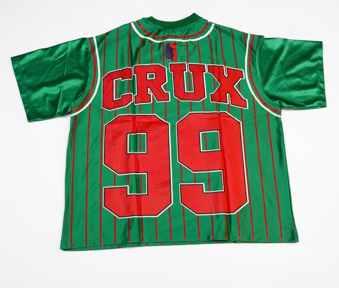 Ball Tee — jersey in green | CRUX