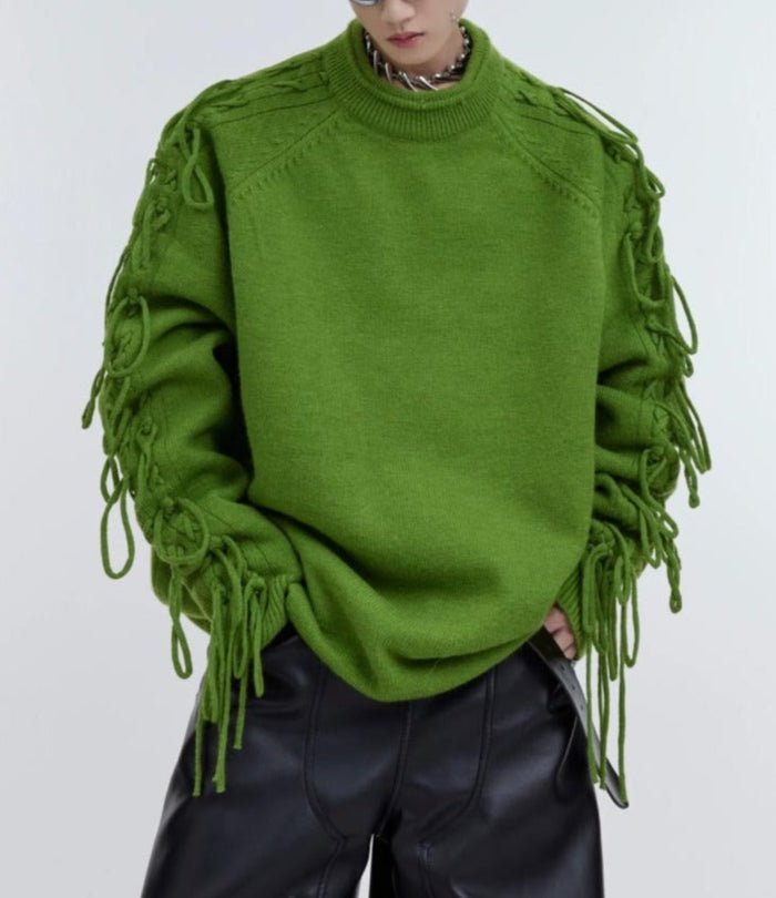 Shred String Sweatshirt by CRUX