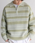 Lat Knit Sweatshirt by CRUX