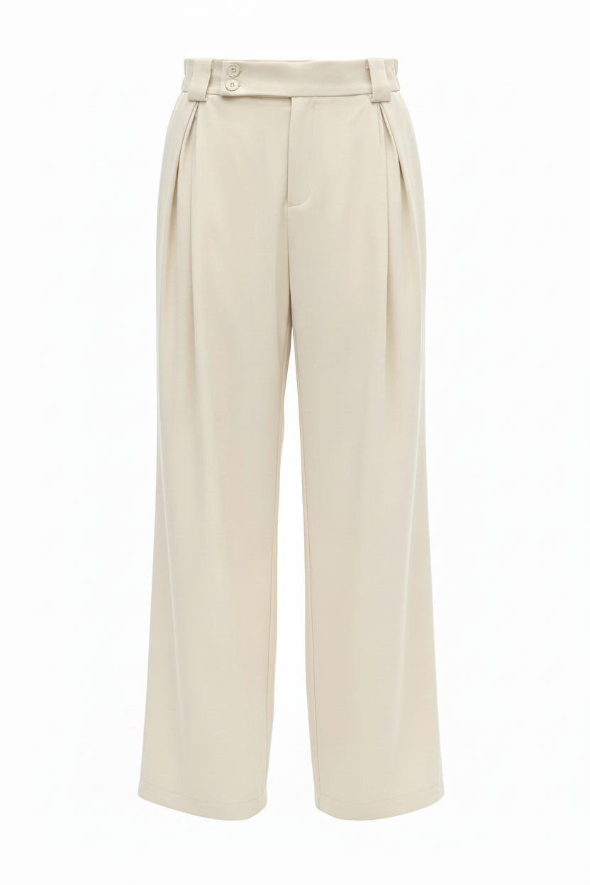 Vellop plain pants (3 colors) — trousers in grey | CRUX