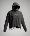 Thorn Net Hoodie — pants in blue | CRUX