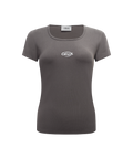 Spandex Low Neck Top by CRUX CUSTOM