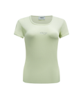 Spandex Low Neck Top by CRUX CUSTOM