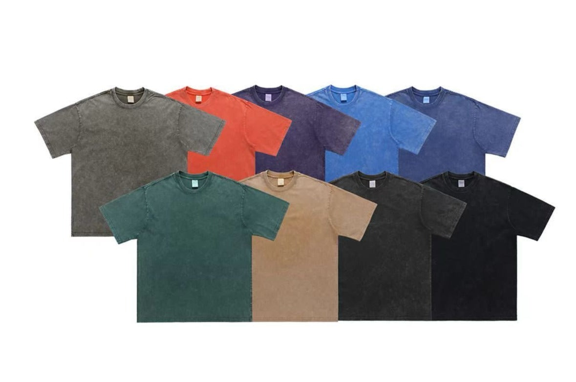 Acid Wash Tee (5 colours) by CRUX