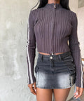 Stripe Top by 227102
