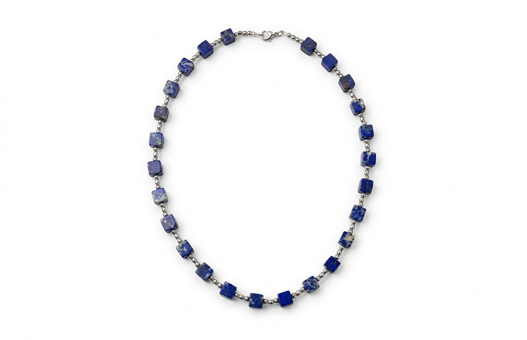 Mello Bead Neckpiece — necklace in green | CRUX