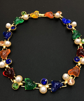 Heart Stone Gold Neckpiece by CRUX