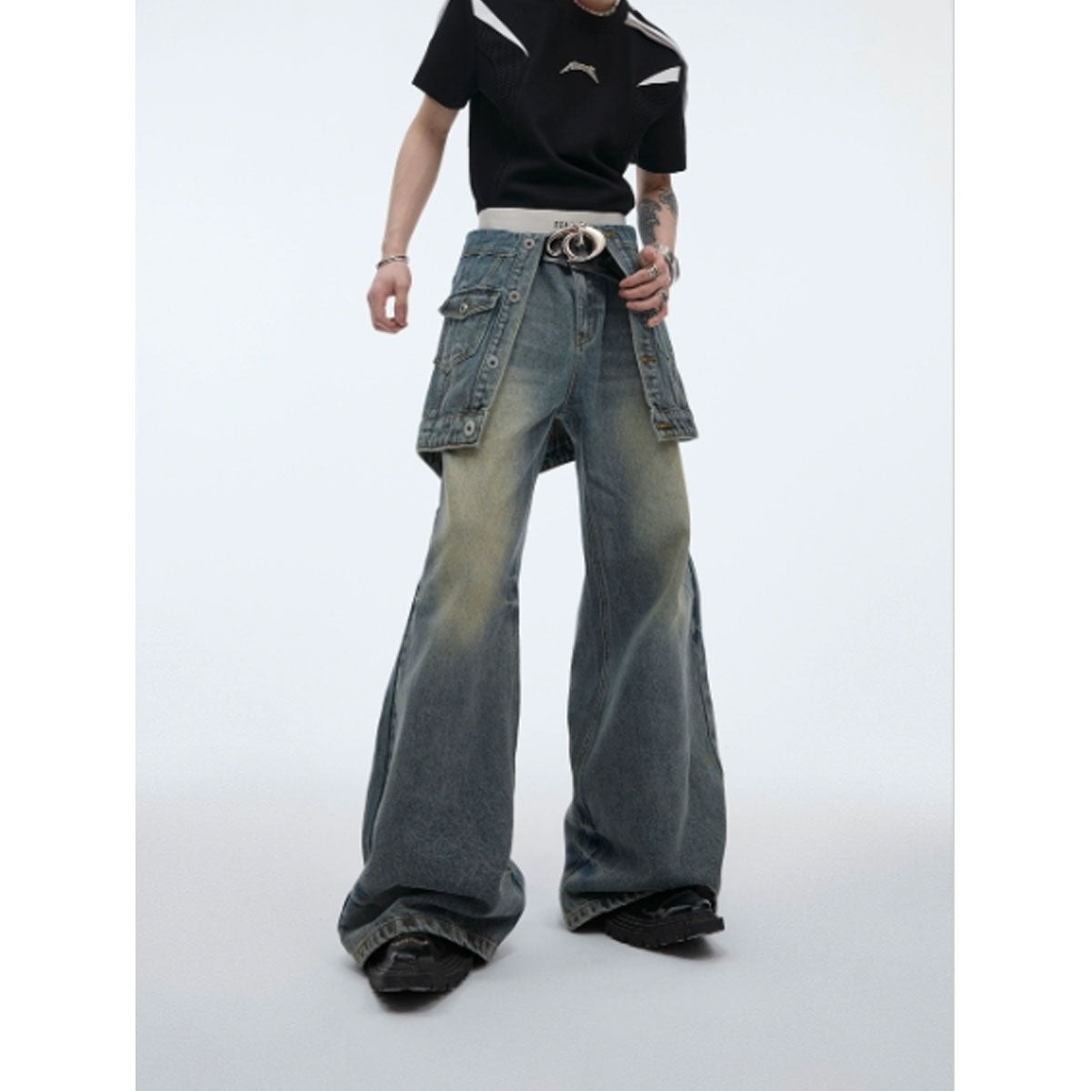 Flapsky Denim Pant by CRUX