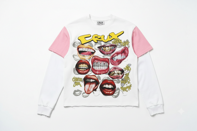 Cheese Long Sleeve Tee