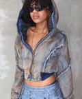 Dirty Denim Jacket by CRUX