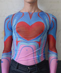 ELASTIC HEART TEE by CRUX
