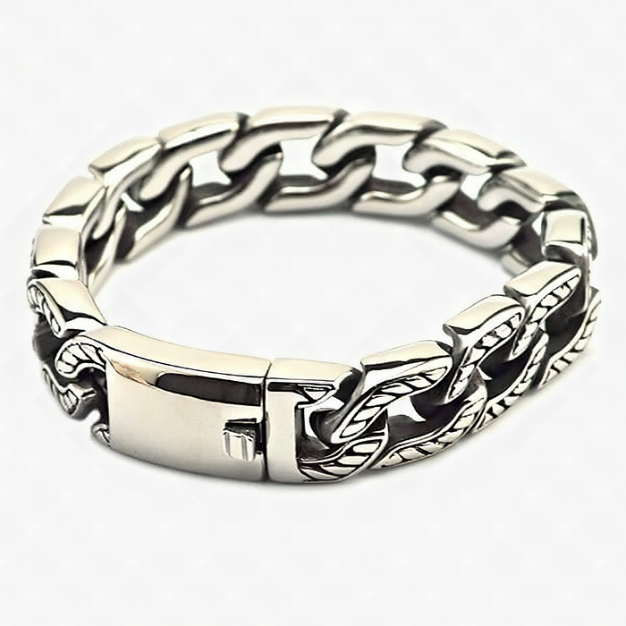 Chunky Cuban Bracelet by CRUX