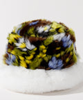Color Mix Fur Hat by CRUX