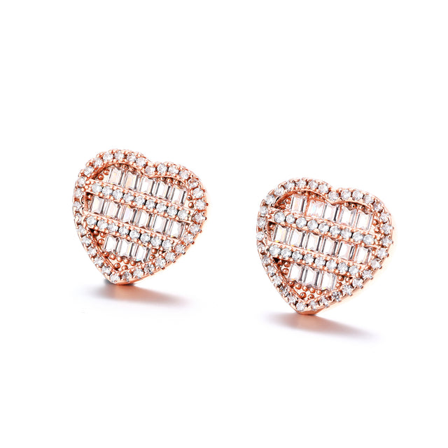 Heart Stud Earring