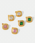 BUTTON EARRINGS by CRUX