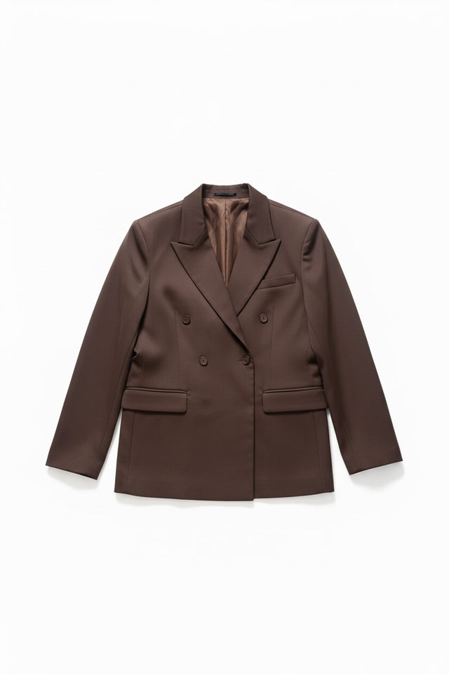 Brown Pulcro Suit by CRUX