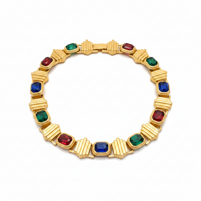 Zhuge Gem Neckpiece — necklace in gold | CRUX