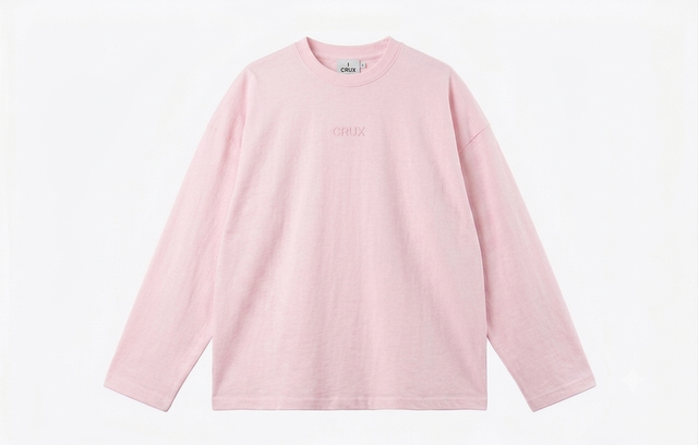 Crux Plain Longsleeve Tee by CRUX CUSTOM