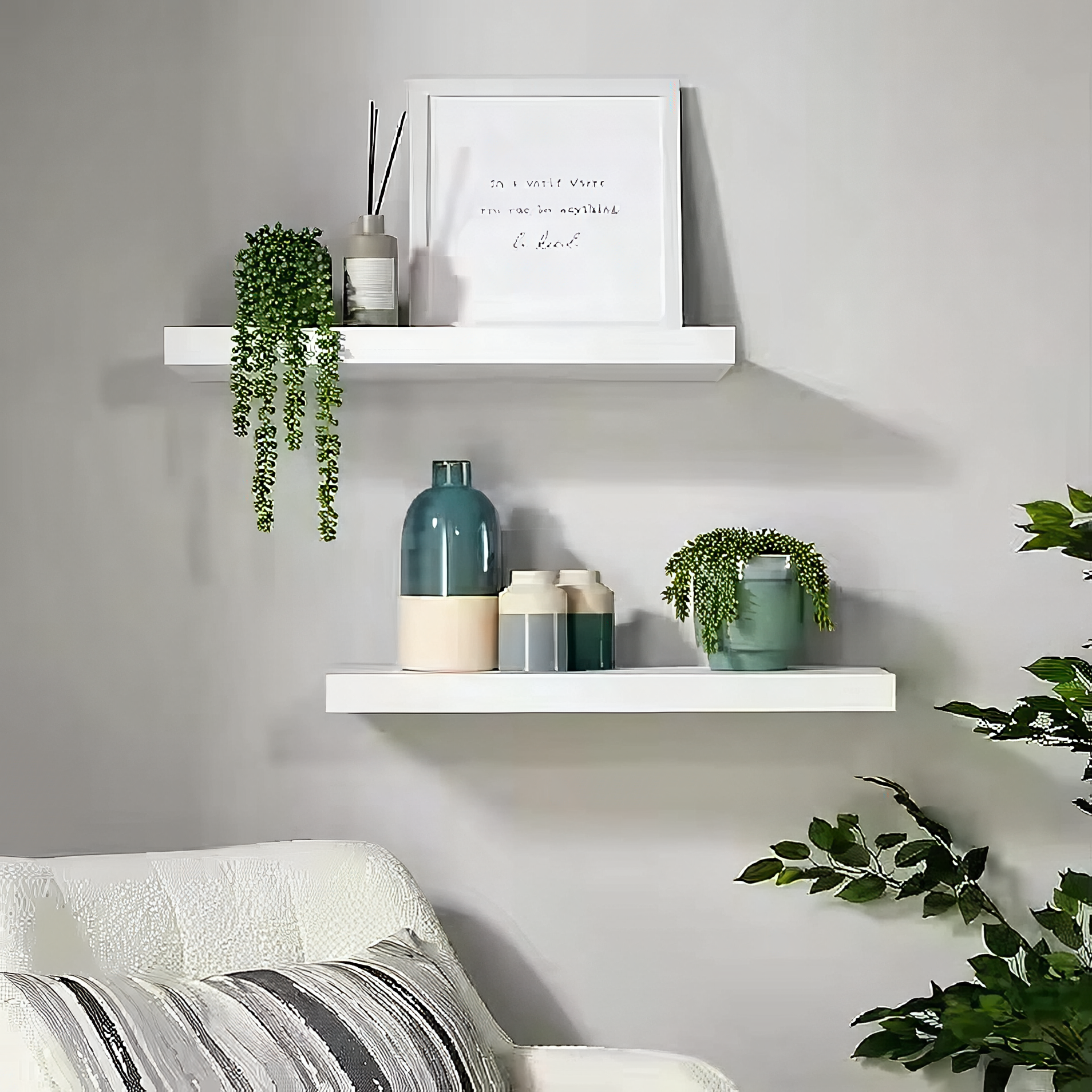Wooden Wall Shelf by BIG BAG