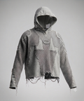 Thorn Net Hoodie — pants in blue | CRUX