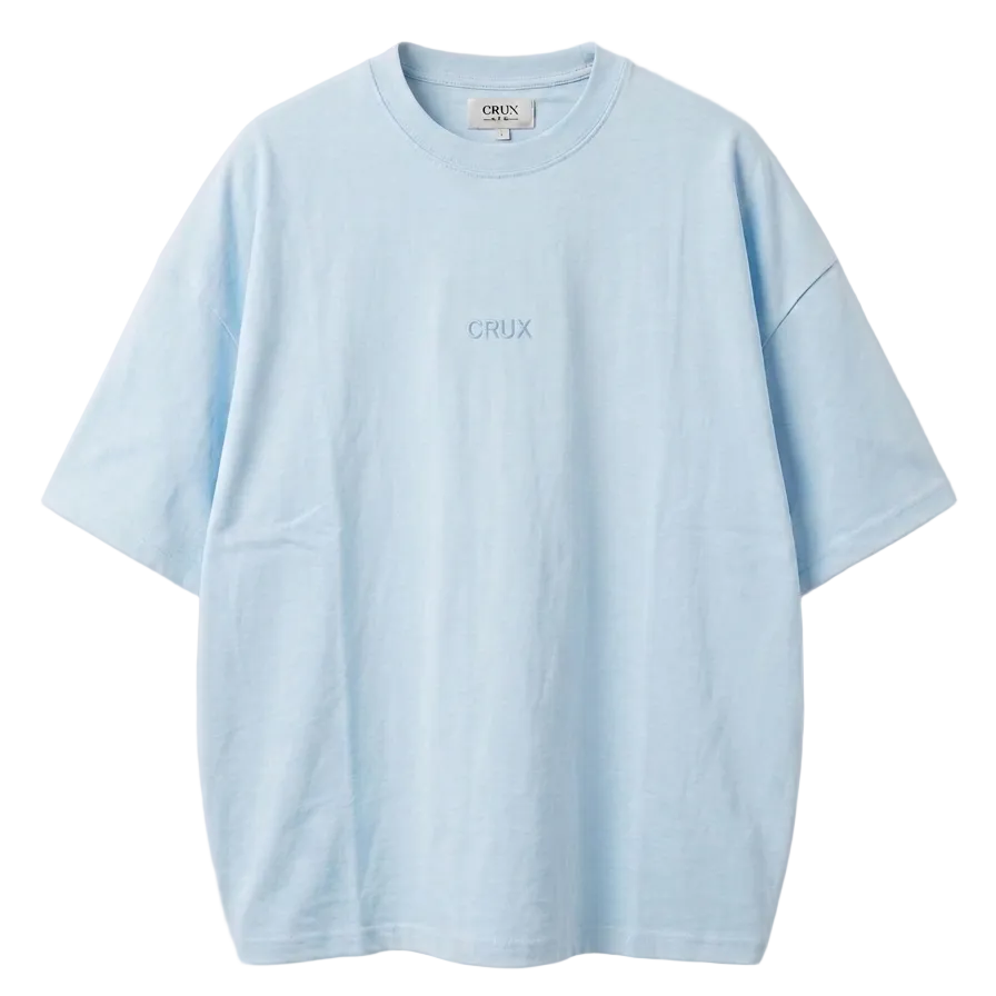 Crux Plain Shortsleeve Tee (4 COLORS) — t-shirt in white | CRUX