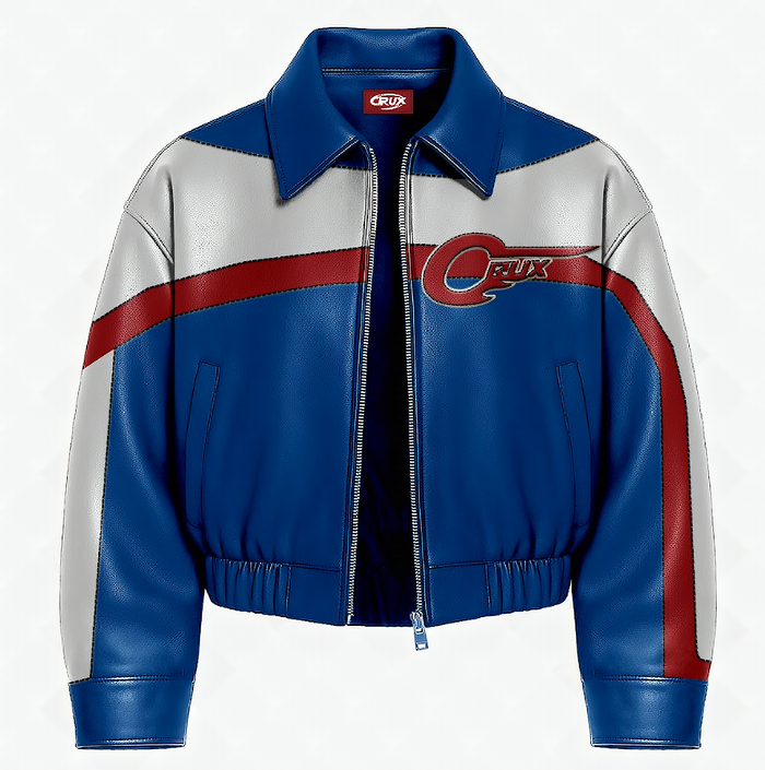 Bond Blue Jacket by CRUX CUSTOM