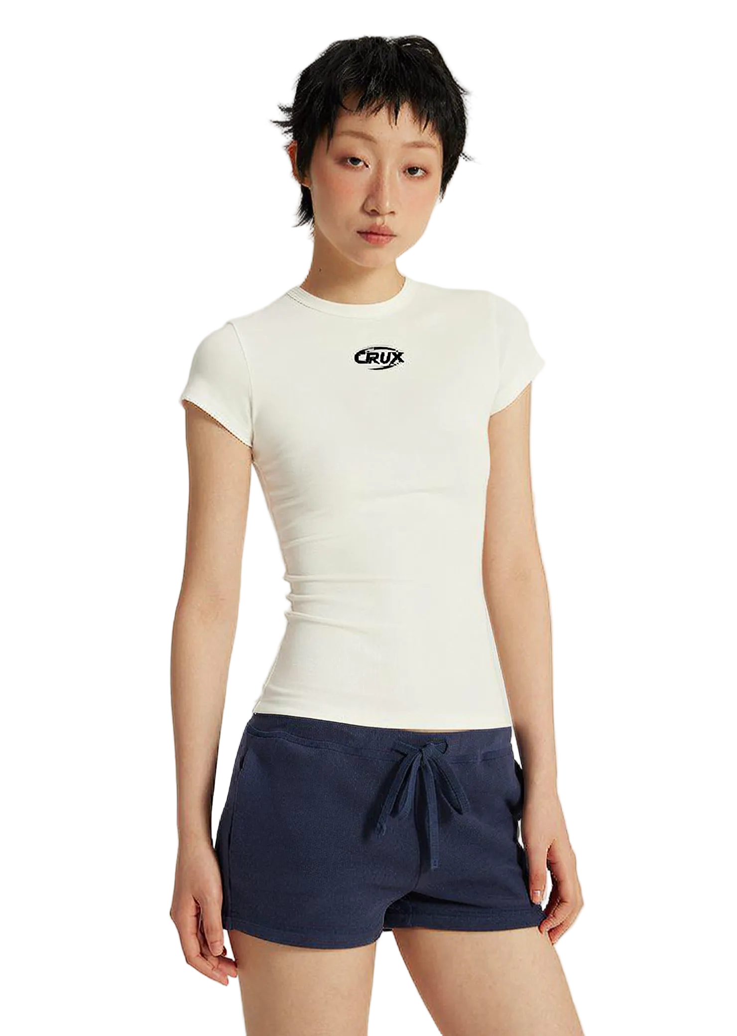 Spandex Tank Top — t-shirt in white | CRUX