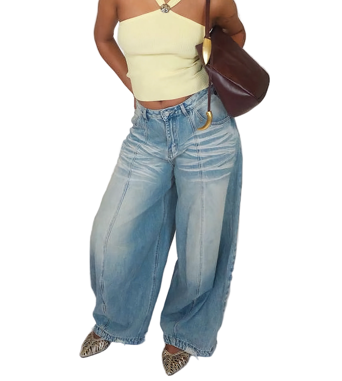 Mara Denim Pant — jeans in light blue | CRUX