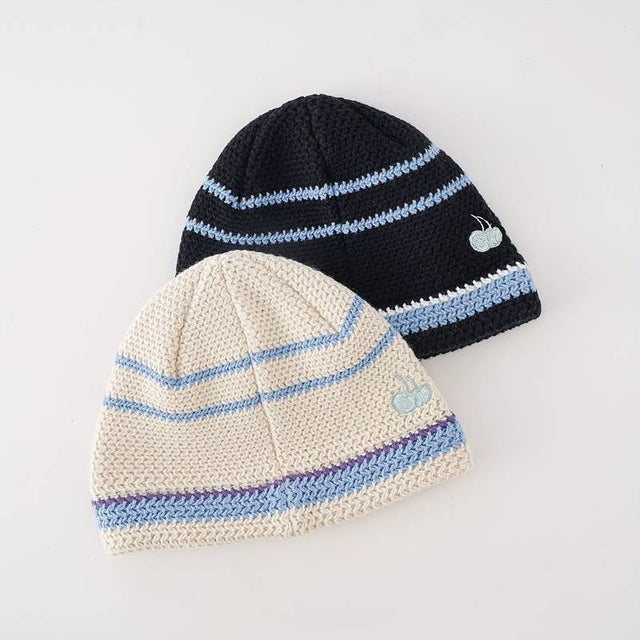 Bluerry Knit Beanie (2 colors)