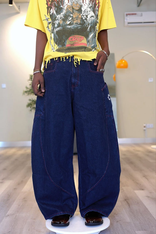 Curved Denim Pant (3 colors) by CRUX CUSTOM