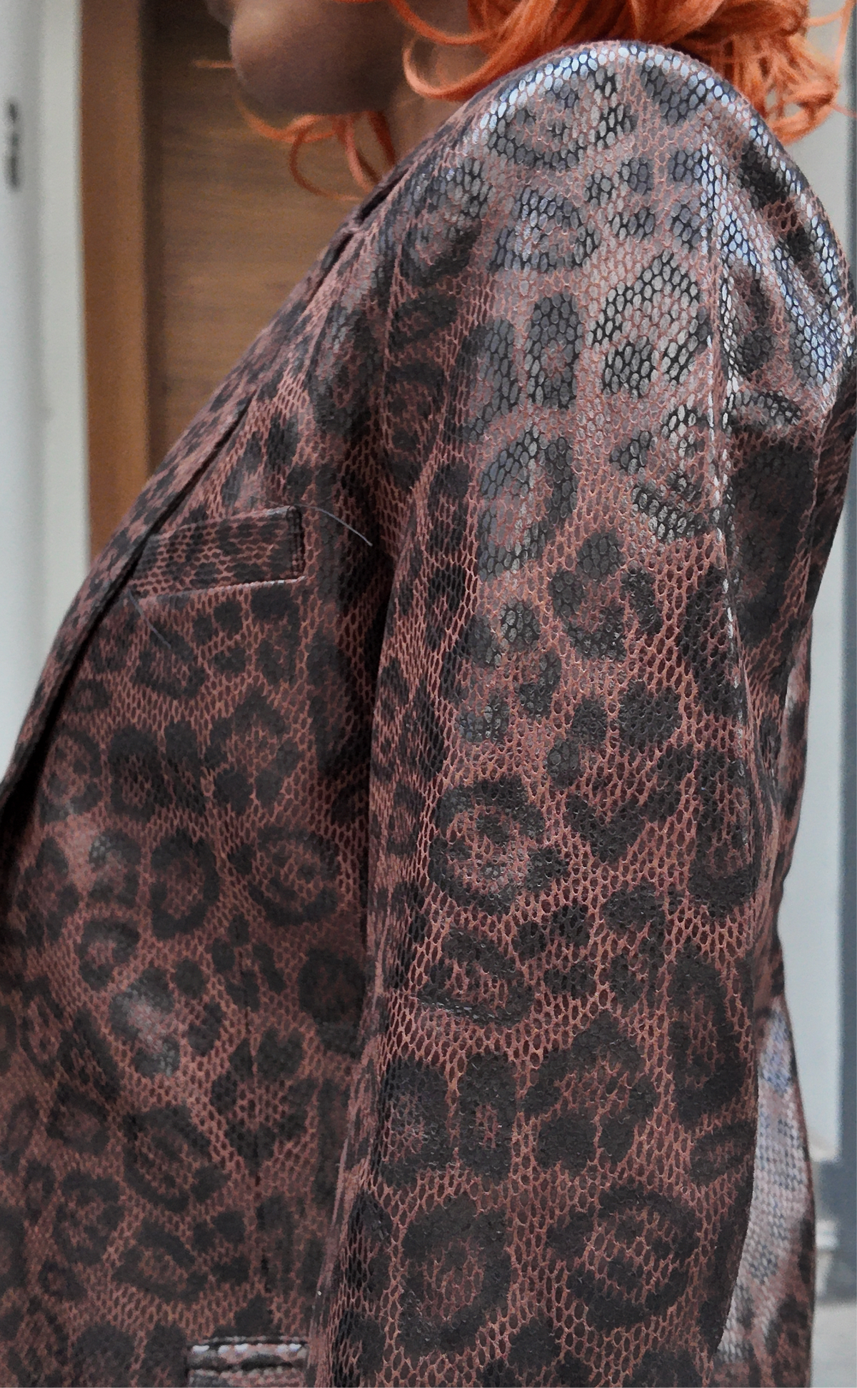 FEMALE SKIN LEATHER JACKET by CRUX