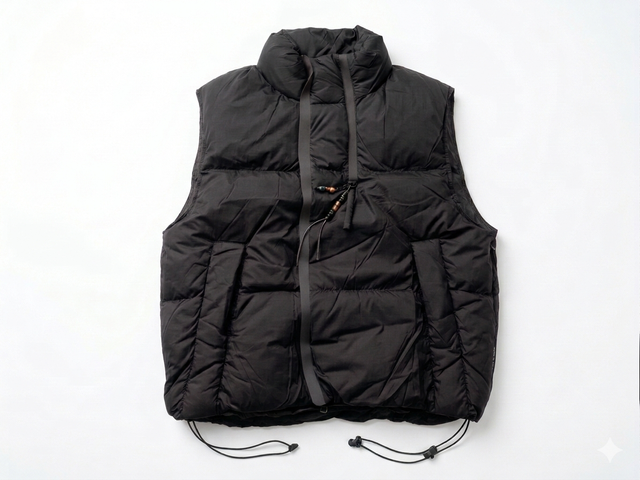 Puff Bead Armless Jacket by CRUX