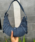 Buckle denim bag by 227102