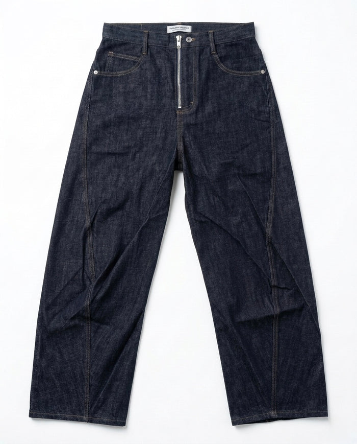 Curve Zipper Blue Jean by CRUX