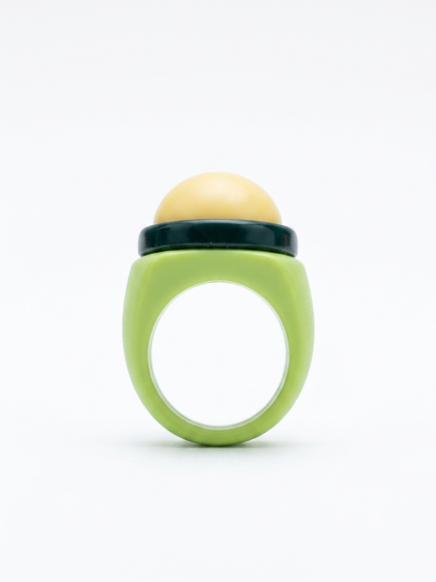 Marra Acrylic Ring in multicolor | CRUX