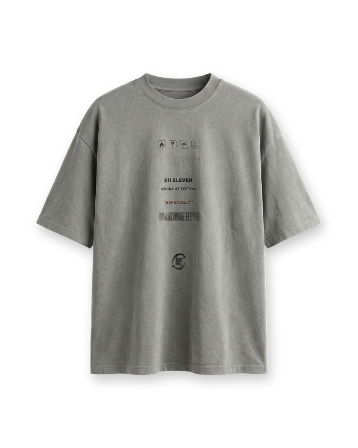 Grey Gab Tee by CRUX