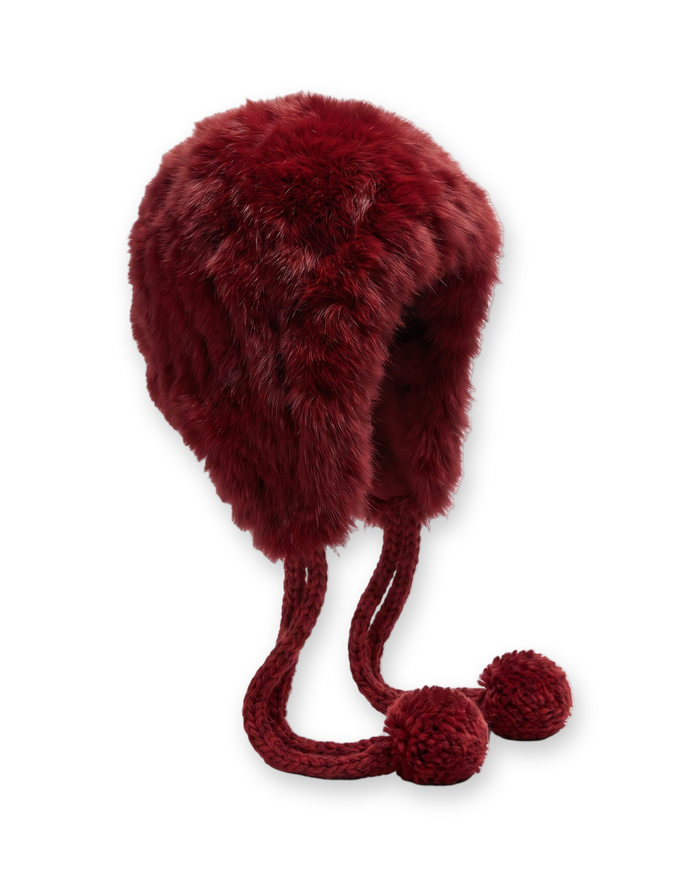 Tassle Fur Beanie by CRUX