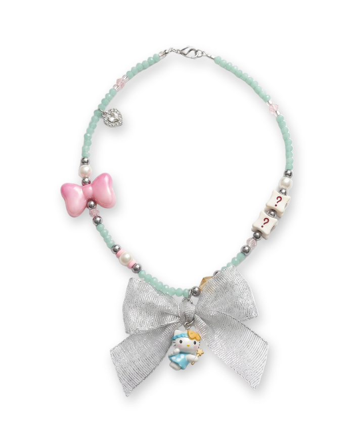 Lacey Kitty Bead Neckpiece by CRUX
